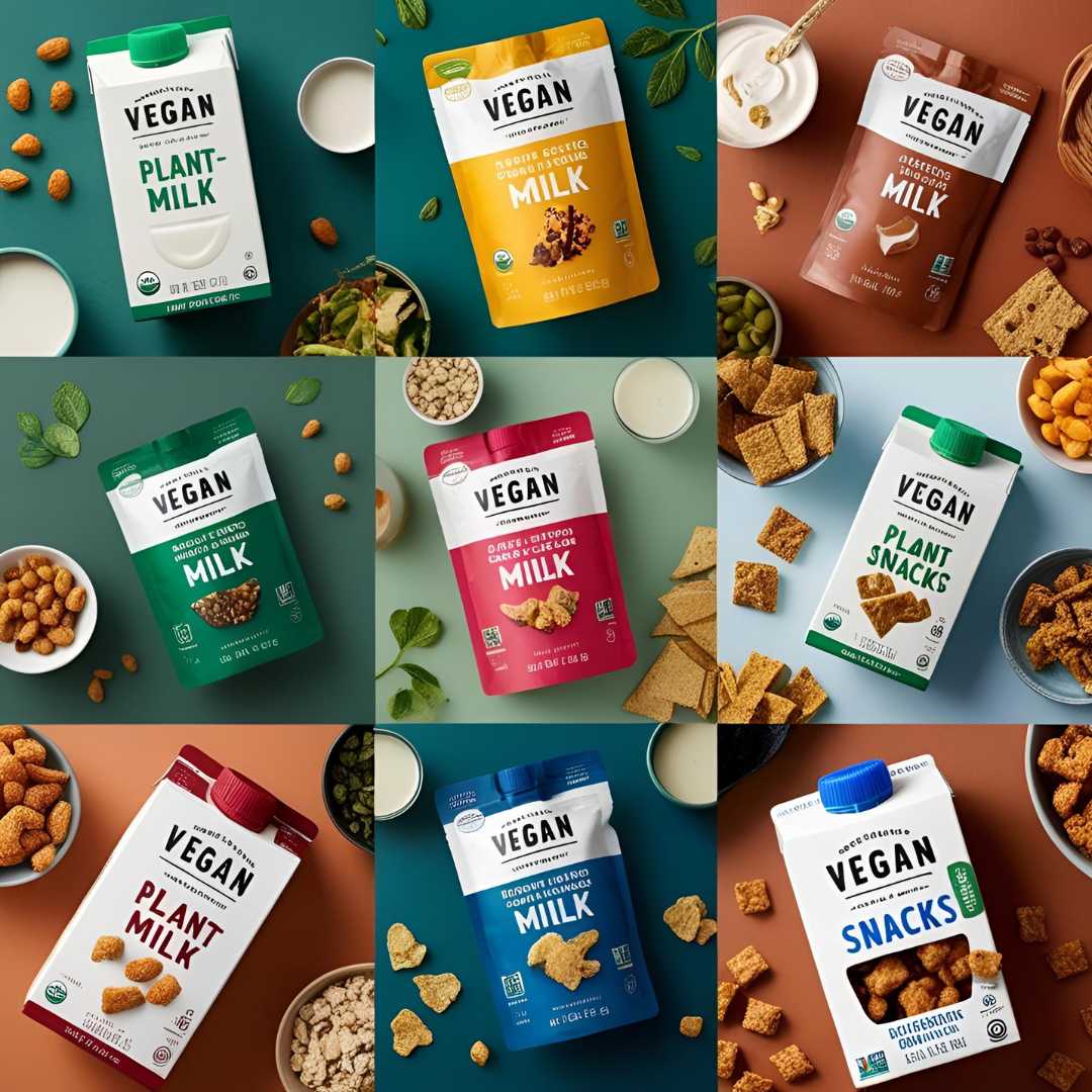 香港素食產品 - VEGANS.HK 香港素食品牌標誌 廣素 香港vegan生活推廣圖標